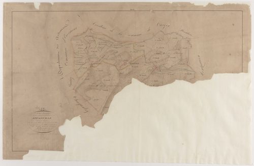 EPINONVILLE - Tableau d'assemblage - feuille 01