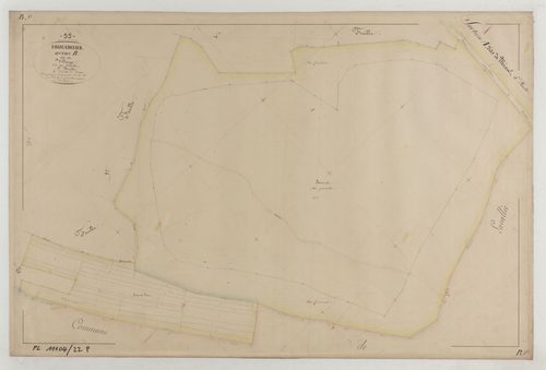 ERIZE-SAINT-DIZIER - Section B du Village feuille 01