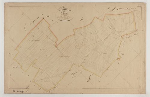 EVRES - Section A du Village feuille 01