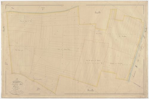 FLASSIGNY - Section A - de la Vaux - feuille 06