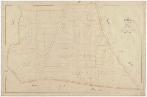 FLASSIGNY - Section B - du Village - feuille 07