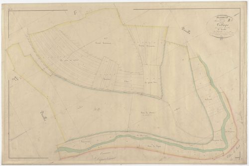 FLASSIGNY - Section B - du Village - feuille 02