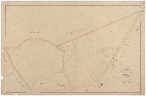 FLASSIGNY - Section B - du Village - feuille 08
