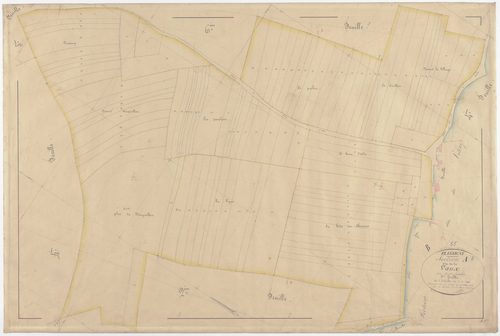 FLASSIGNY - Section A - de la Vaux - feuille 03
