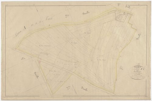 FLASSIGNY - Section B - du Village - feuille 06