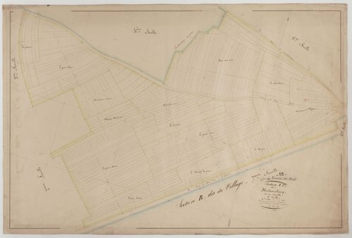 FRESNES-AU-MONT - Section A de Herbeauchamp feuille 01