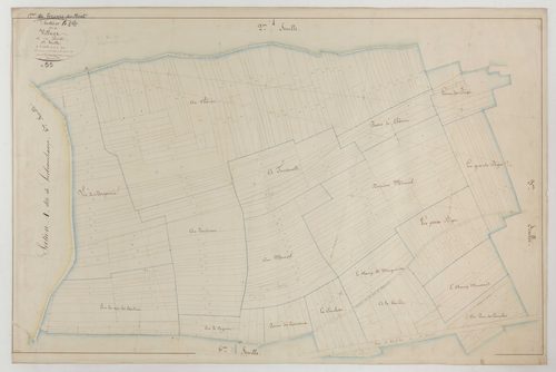 FRESNES-AU-MONT - Section B du Village feuille 01
