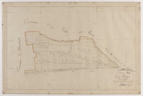 FRESNES-EN-WOEVRE- Section A - des Fêtes - feuille 01
