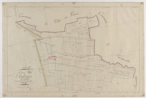 FRESNES-EN-WOEVRE- Section B - d'Aulnois - feuille 01