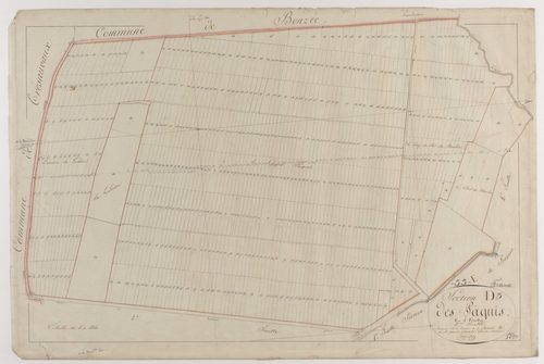 FRESNES-EN-WOEVRE - Section D - des Pâquis - feuille 03