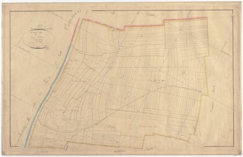 GENICOURT-SUR-MEUSE - Section A - des Côtes - feuille 01