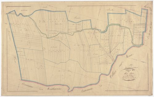 GENICOURT-SUR-MEUSE - Section B - des Prés - feuille 02