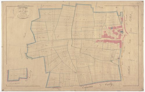 GENICOURT-SUR-MEUSE - Section B - des Prés - feuille 01