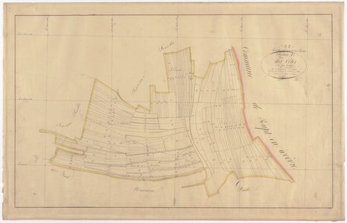 GENICOURT-SUR-MEUSE - Section A - des Côtes - feuille 08