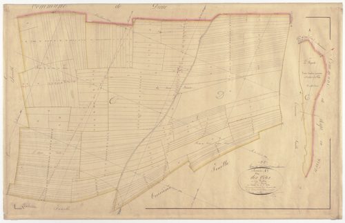GENICOURT-SUR-MEUSE - Section A - des Côtes - feuille 02