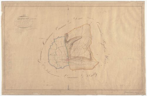 GENICOURT-SUR-MEUSE - Tableau d'assemblage - feuille 01