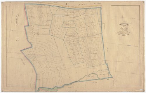 GENICOURT-SUR-MEUSE - Section B - des Prés - feuille 05