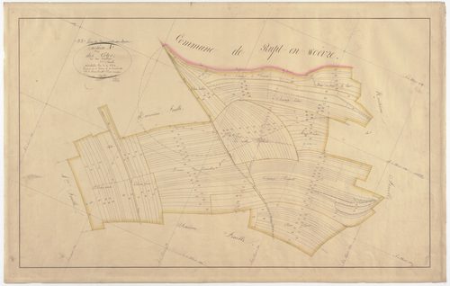 GENICOURT-SUR-MEUSE - Section A - des Côtes - feuille 07