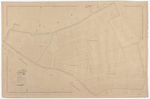GERCOURT ET DRILLANCOURT - Section B - de Drillancourt - feuille 08