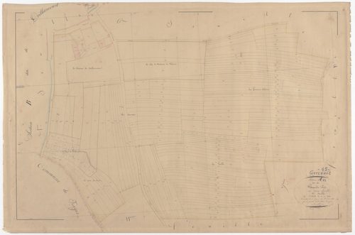 GERCOURT ET DRILLANCOURT - Section A - des Grands Prés - feuille 12