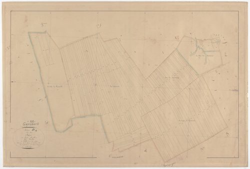 GERCOURT ET DRILLANCOURT - Section D - des Bois - feuille 04