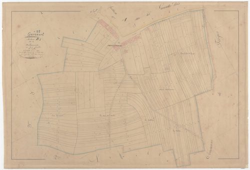 GERCOURT ET DRILLANCOURT - Section B - de Drillancourt - feuille 01