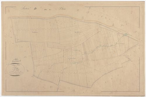 GERCOURT ET DRILLANCOURT - Section C - du Village - feuille 06