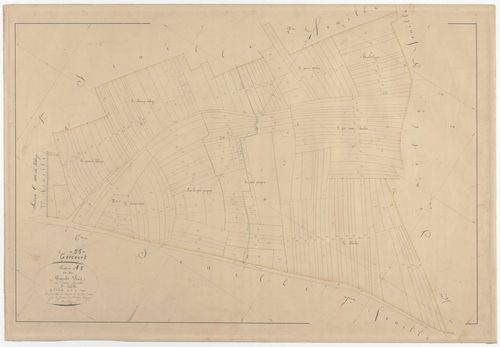 GERCOURT ET DRILLANCOURT - Section A - des Grands Prés - feuille 05