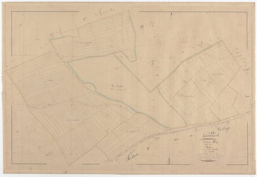 GERCOURT ET DRILLANCOURT - Section D - des Bois - feuille 02