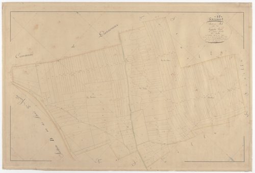 GERCOURT ET DRILLANCOURT - Section A - des Grands Prés - feuille 02