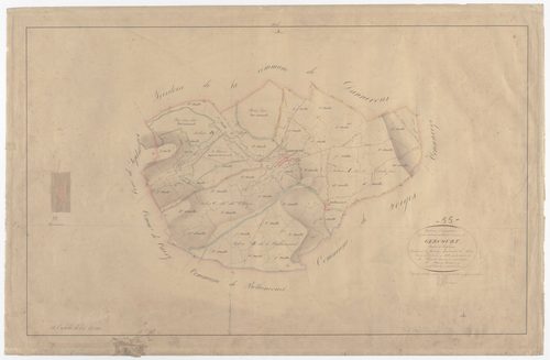 GERCOURT ET DRILLANCOURT - Tableau d'assemblage - feuille 01