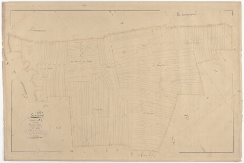 GERCOURT ET DRILLANCOURT - Section A - des Grands Prés - feuille 03