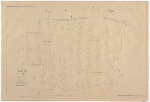 GERCOURT ET DRILLANCOURT - Section B - de Drillancourt - feuille 07