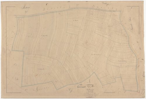 GERCOURT ET DRILLANCOURT - Section B - de Drillancourt - feuille 03