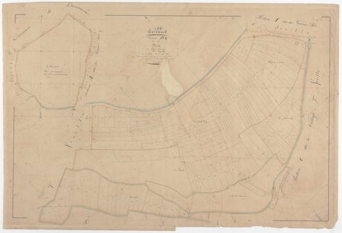 GERCOURT ET DRILLANCOURT - Section D - des Bois - feuille 08