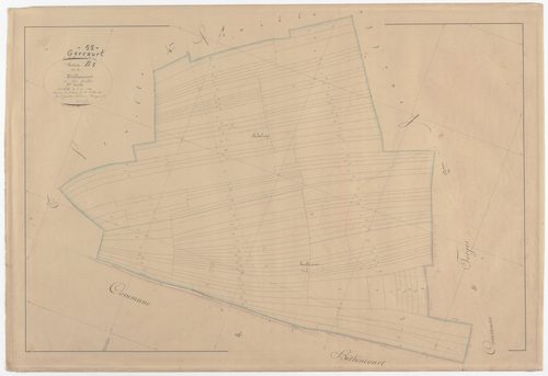 GERCOURT ET DRILLANCOURT - Section B - de Drillancourt - feuille 05