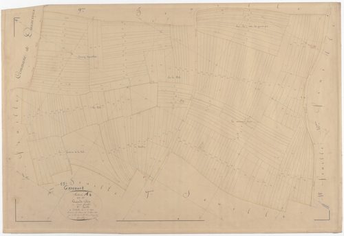 GERCOURT ET DRILLANCOURT - Section A - des Grands Prés - feuille 08