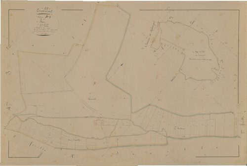 GERCOURT ET DRILLANCOURT - Section D - des Bois - feuille 05