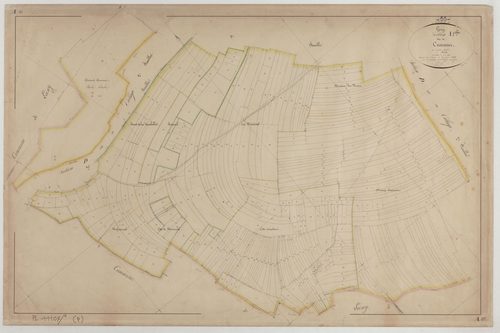 GERY - Section A de Cunseur feuille 01