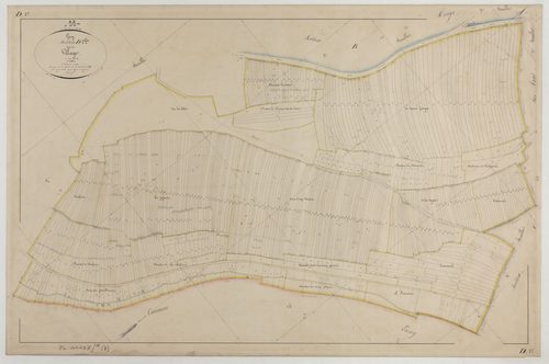 GERY - Section D du Village feuille 01