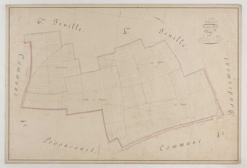 GIMECOURT - Section C du Village feuille 07