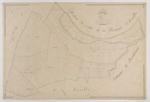 GIMECOURT - Section C du Village feuille 02