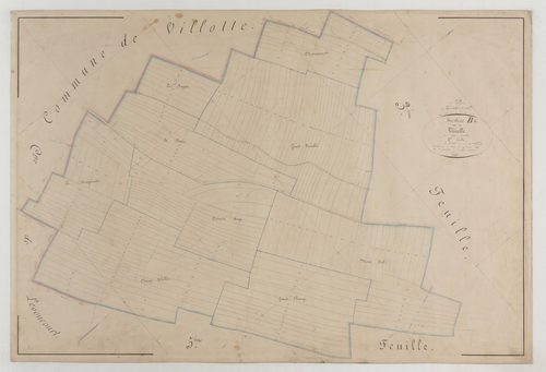 GIMECOURT - Section B de Vérisselle feuille 04