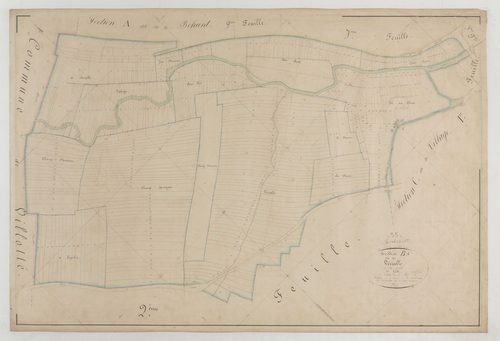 GIMECOURT - Section B de Vérisselle feuille 01