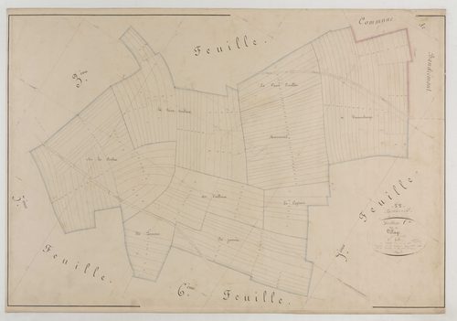 GIMECOURT - Section C du Village feuille 04
