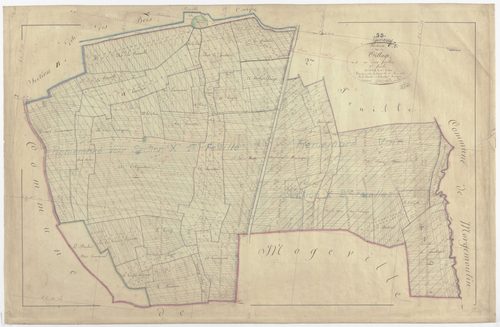 GINCREY - Section C - du Village - feuille 01