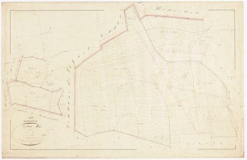 GIRAUVOISIN - Section B du Sard feuille 03