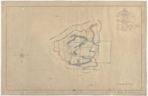 GOURAINCOURT - Tableau d'assemblage - feuille 01