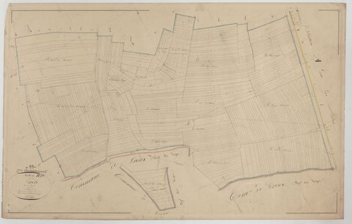 GOUSSAINCOURT - Section B de la Prêle feuille 01
