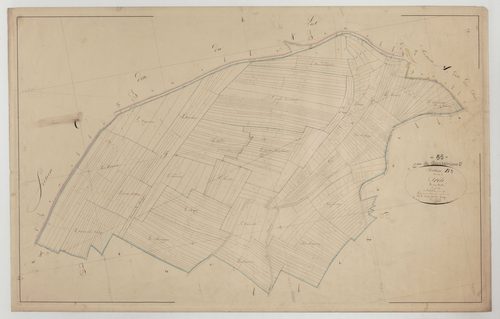 GOUSSAINCOURT - Section B de la Prêle feuille 03